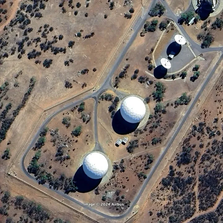 Geraldton Solar Facility aerial view