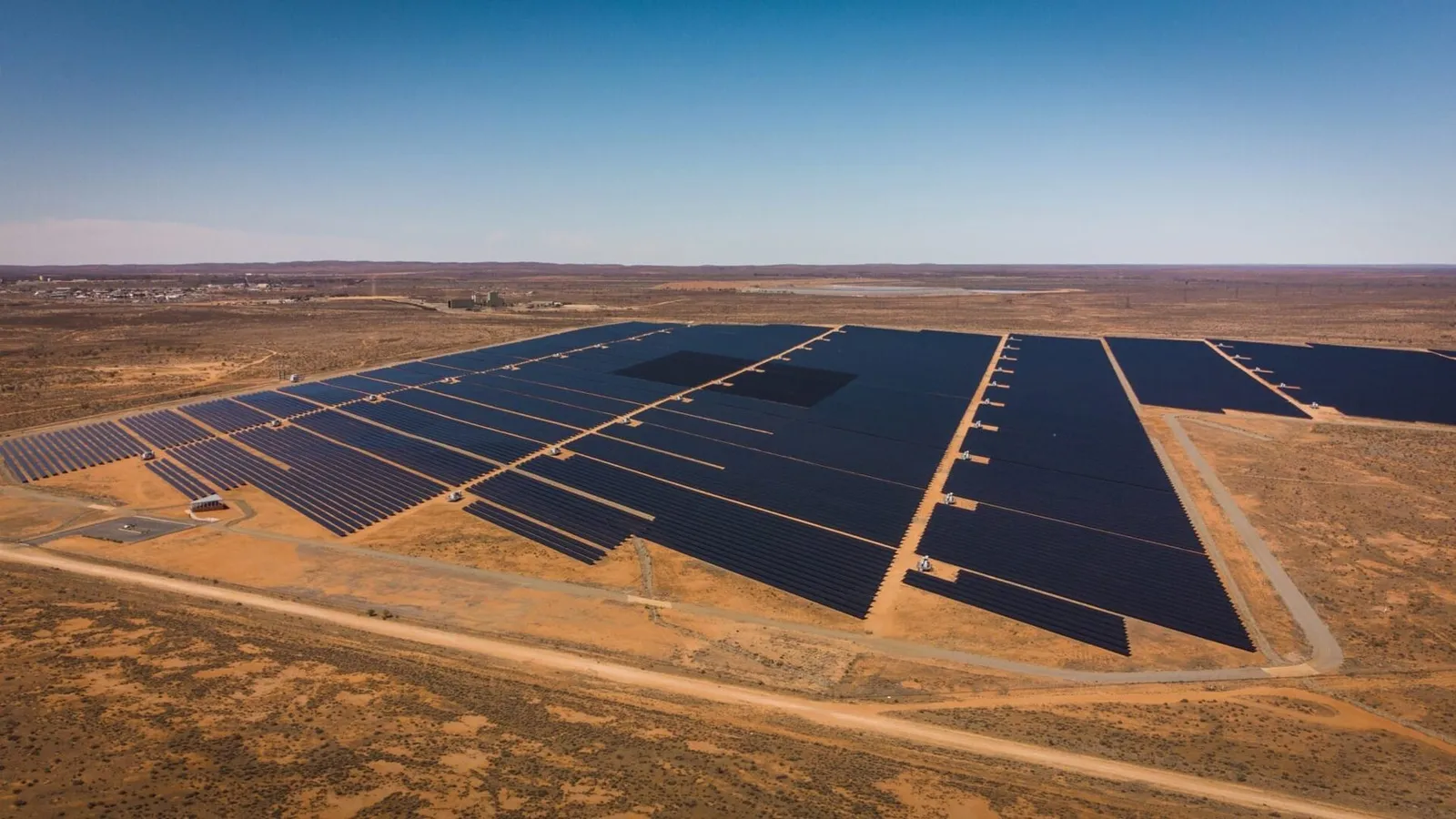 Katherine Solar Farm aerial view